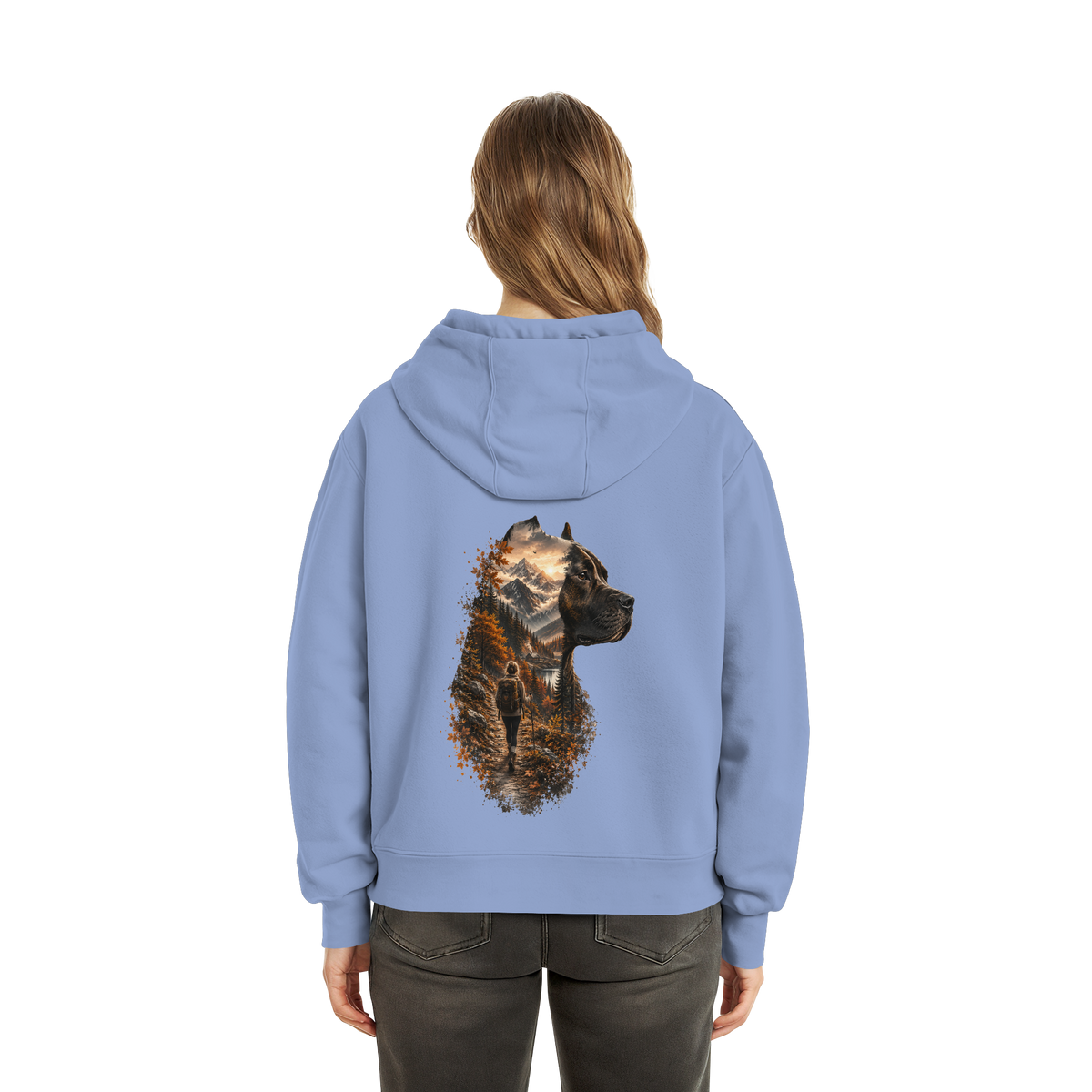 Dog Mountain - Fluffy Boxcut Hoodie