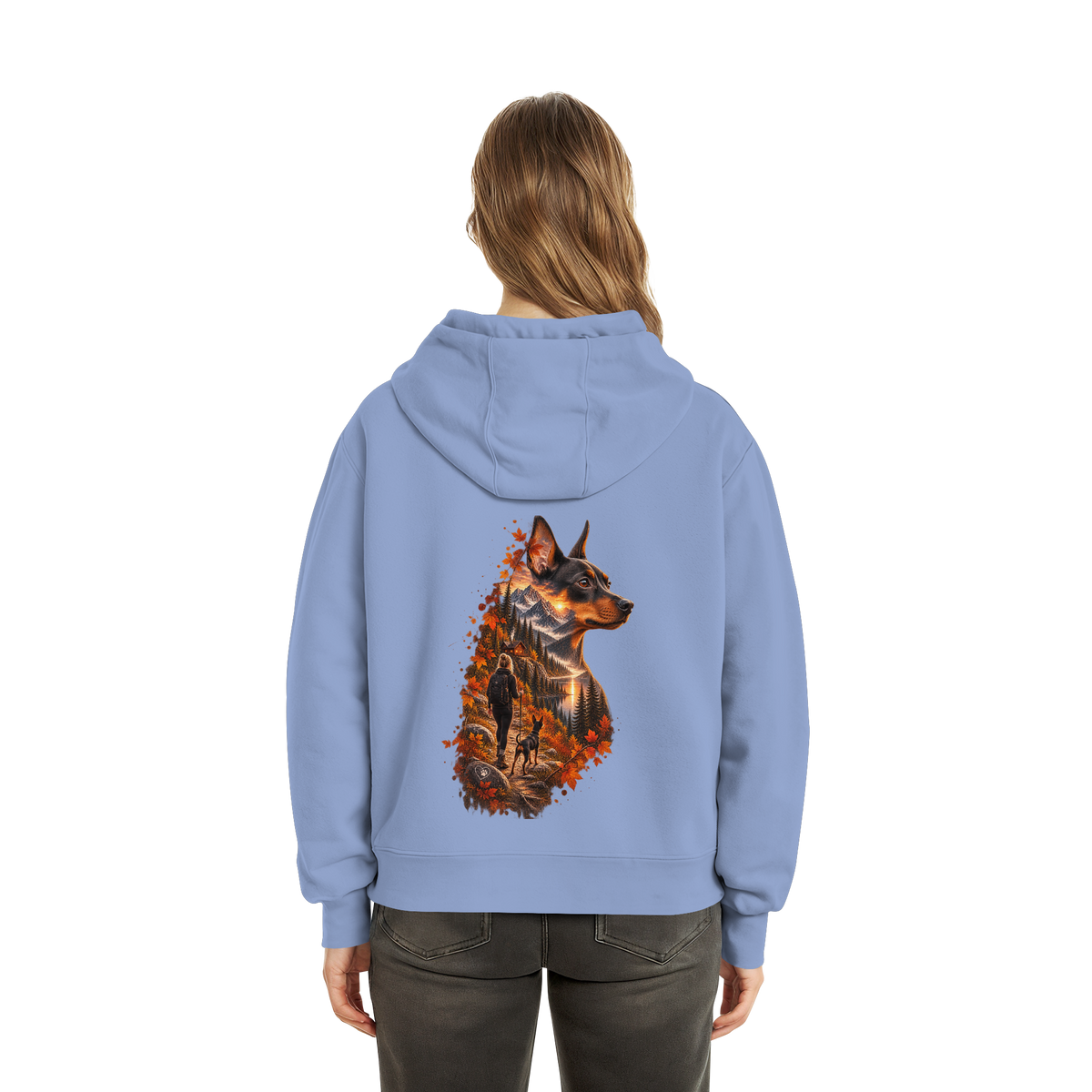 Daisy  - Fluffy Boxcut Hoodie