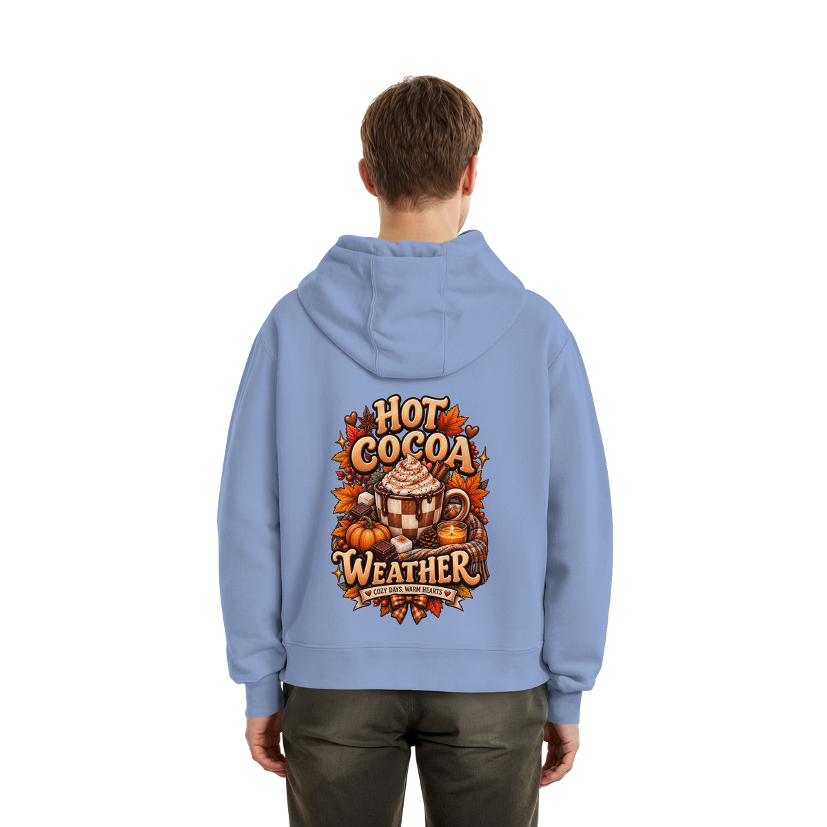 Herbst Schokolade - Fluffy Boxcut Hoodie