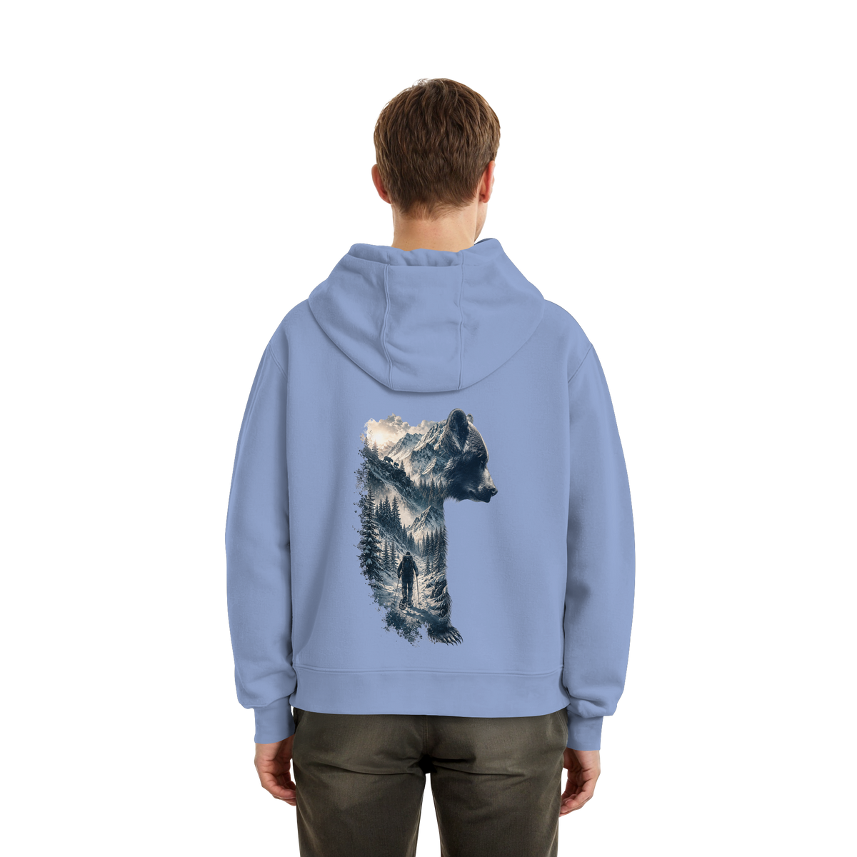Ice Bär - Fluffy Boxcut Hoodie
