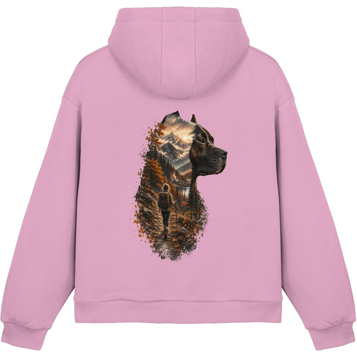 Dog Mountain - Fluffy Boxcut Hoodie