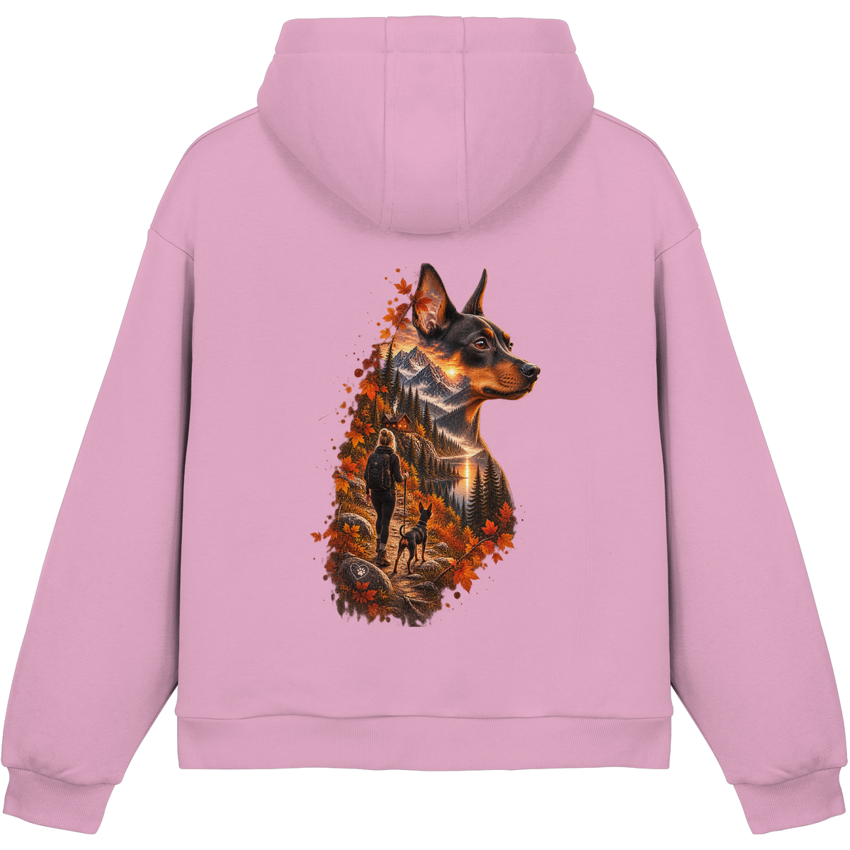 Daisy  - Fluffy Boxcut Hoodie