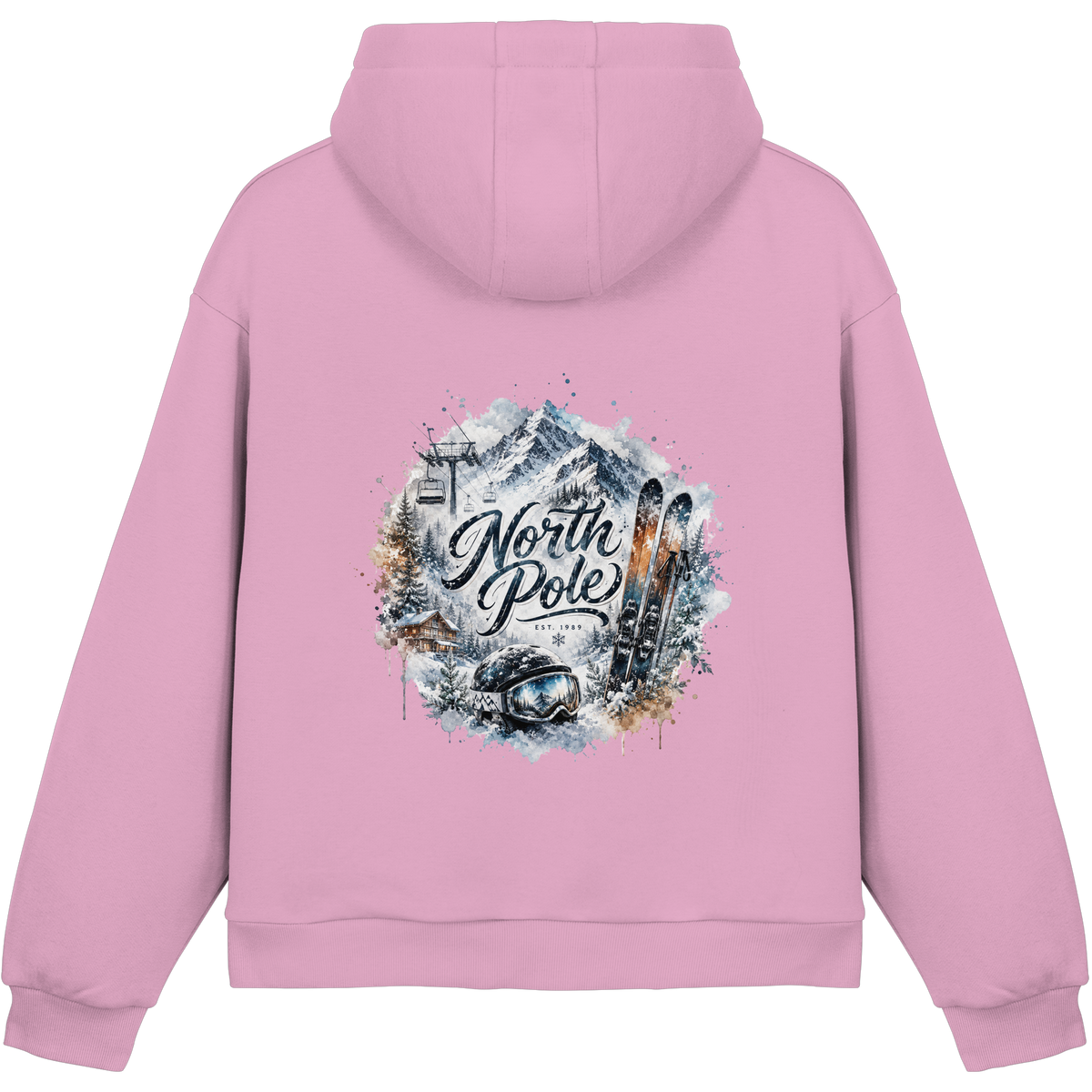 North Pole - Fluffy Boxcut Hoodie
