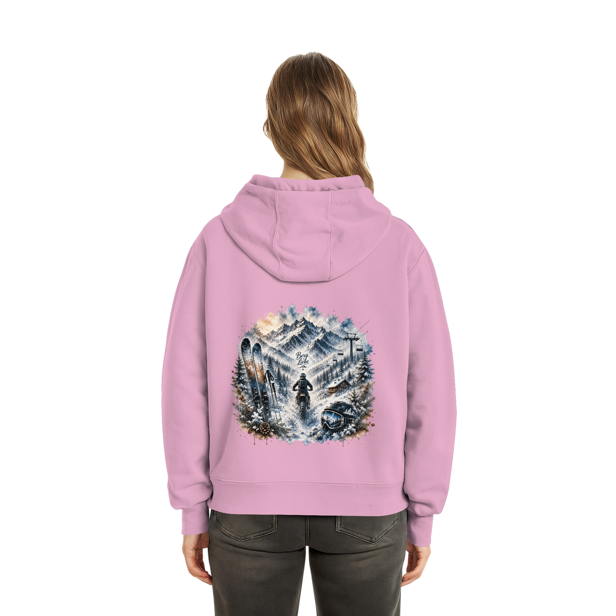 Berg Liebe Mx - Fluffy Boxcut Hoodie