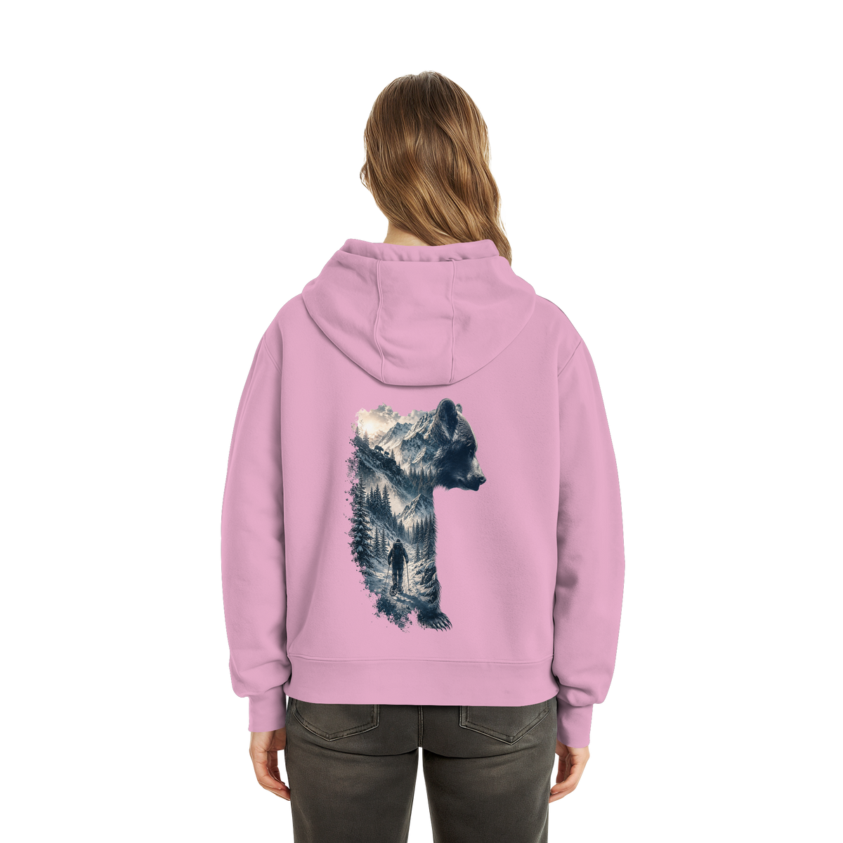 Ice Bär - Fluffy Boxcut Hoodie