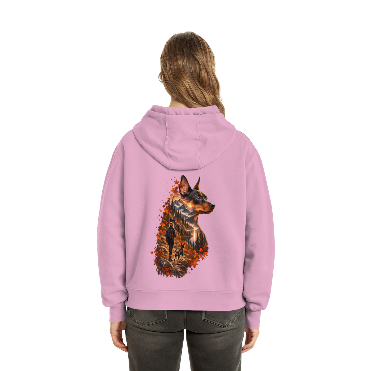 Daisy  - Fluffy Boxcut Hoodie