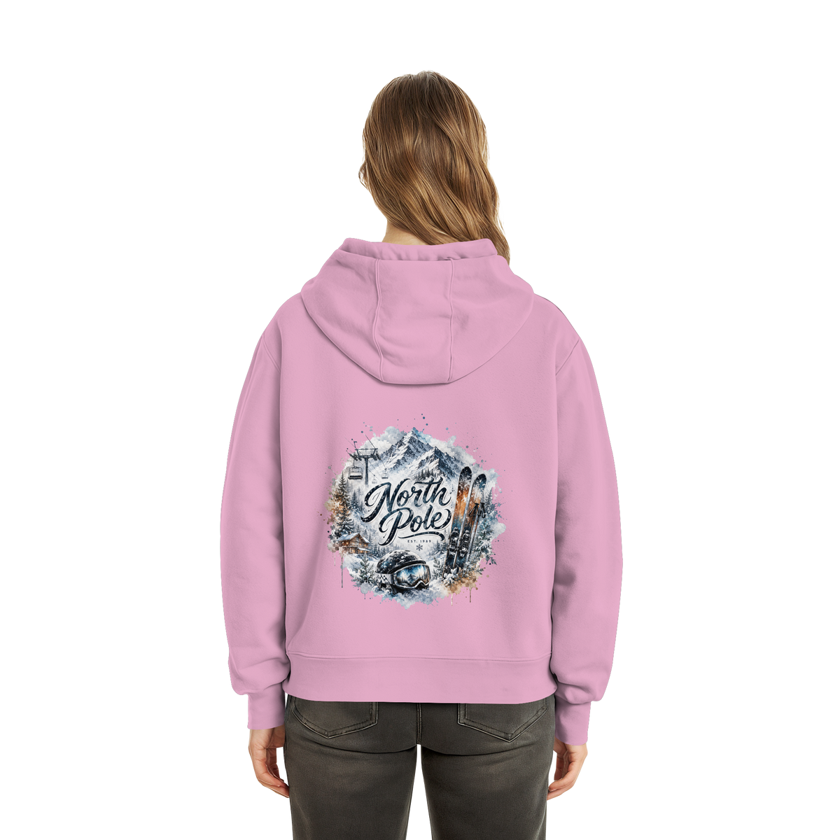 North Pole - Fluffy Boxcut Hoodie