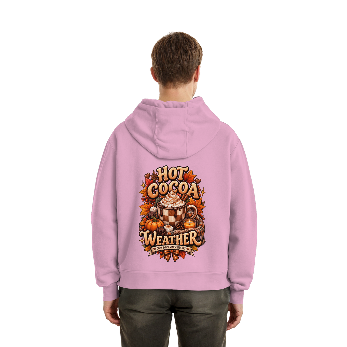 Herbst Schokolade - Fluffy Boxcut Hoodie
