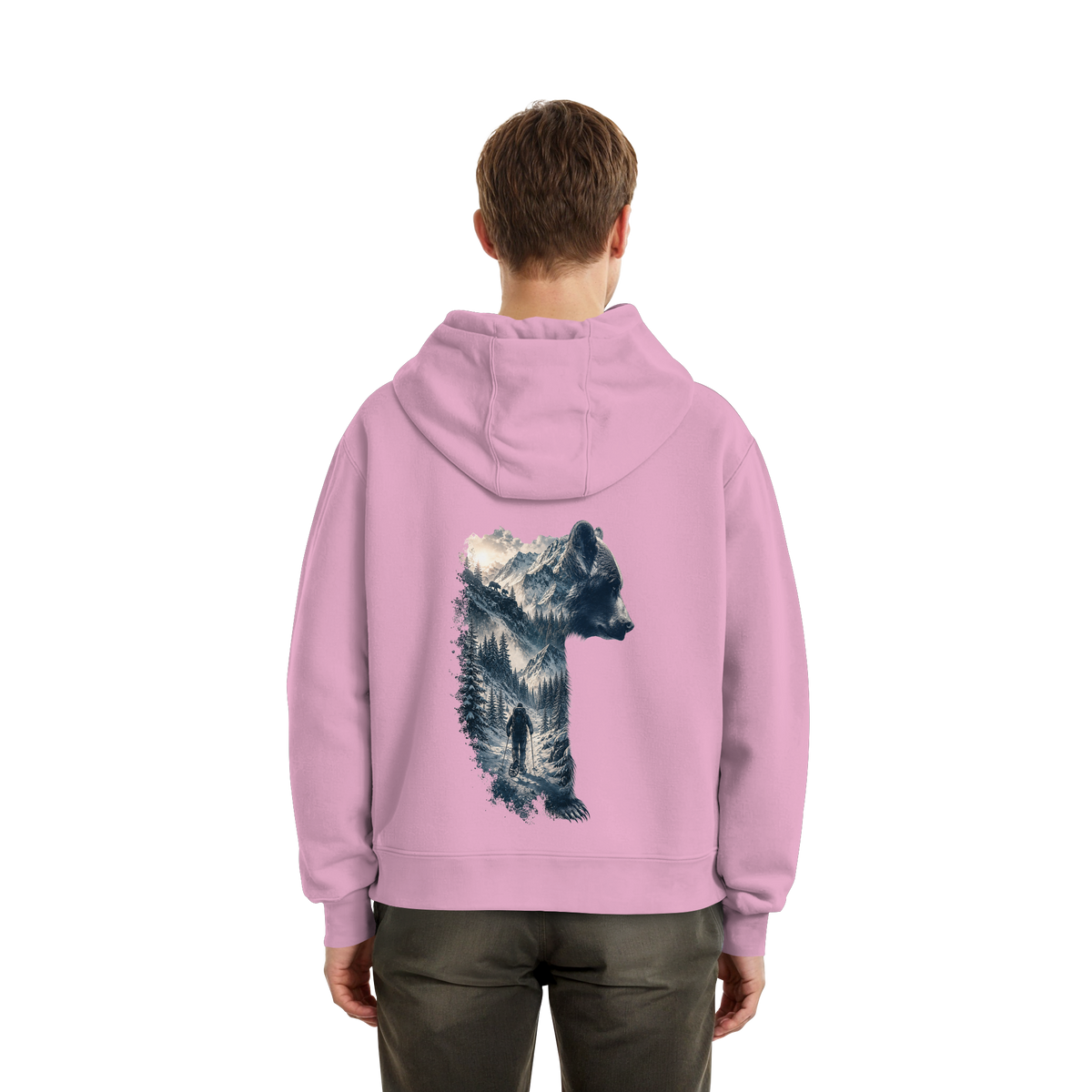 Ice Bär - Fluffy Boxcut Hoodie