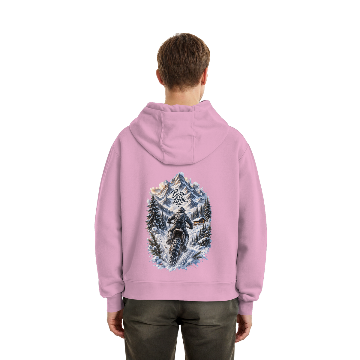 Bergliebe  - Fluffy Boxcut Hoodie