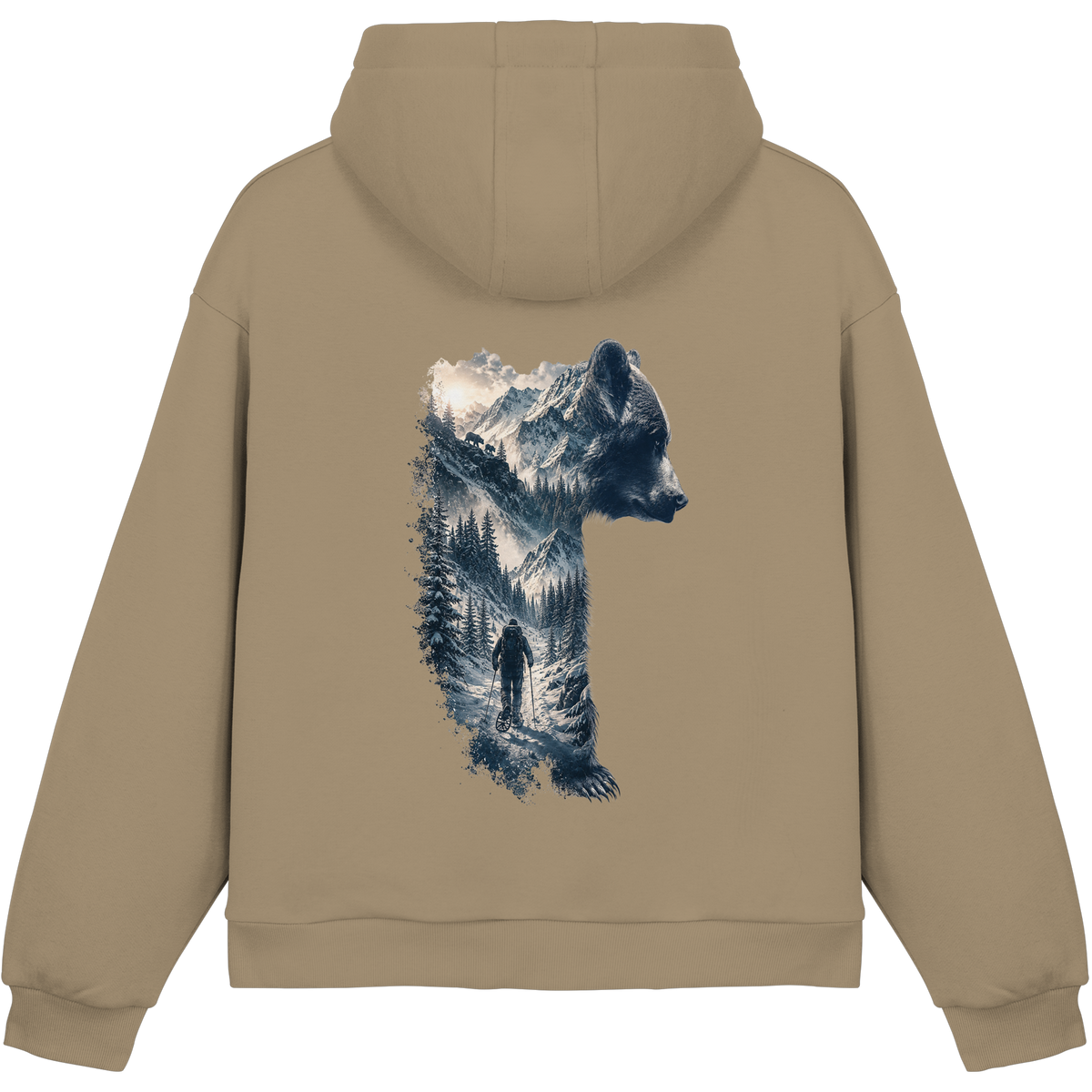 Ice Bär - Fluffy Boxcut Hoodie