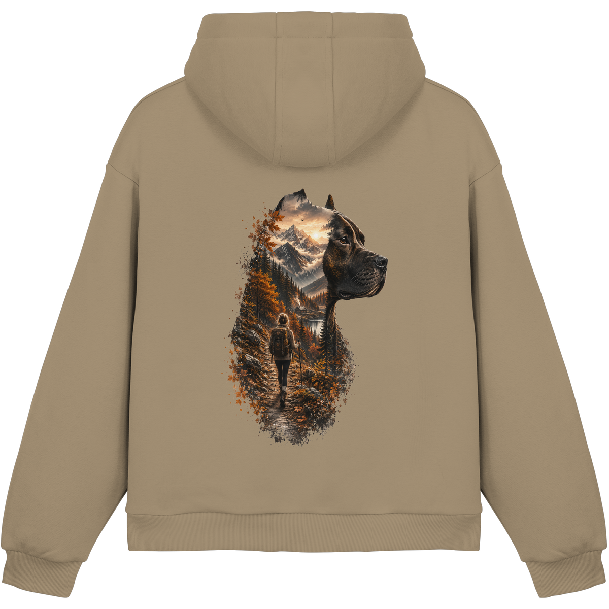 Dog Mountain - Fluffy Boxcut Hoodie