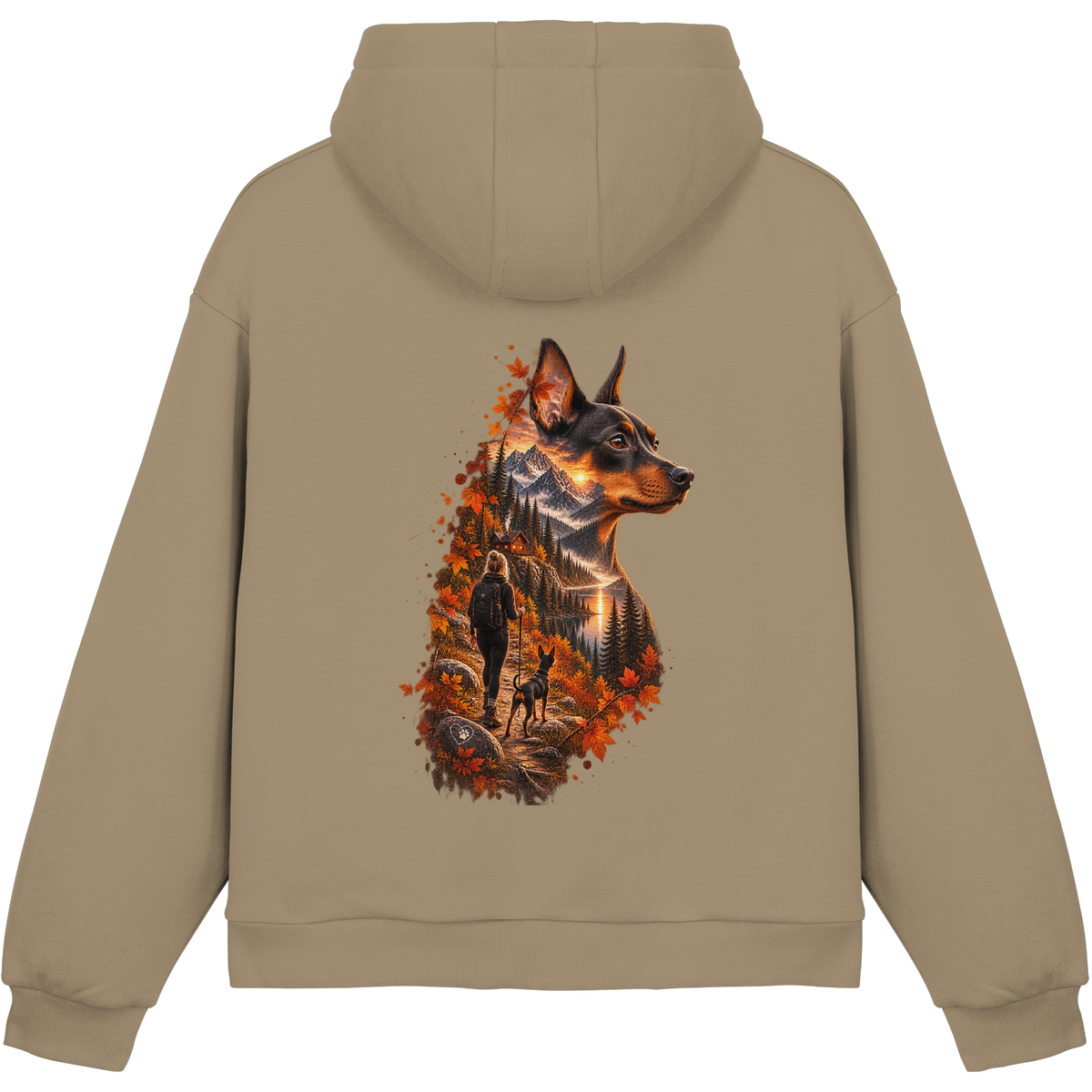 Daisy  - Fluffy Boxcut Hoodie