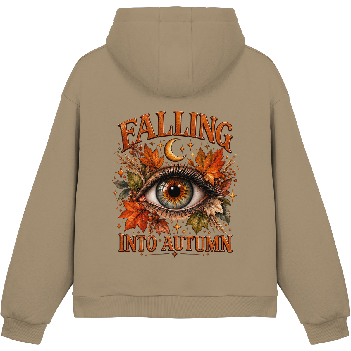 Herbst Auge  - Fluffy Boxcut Hoodie