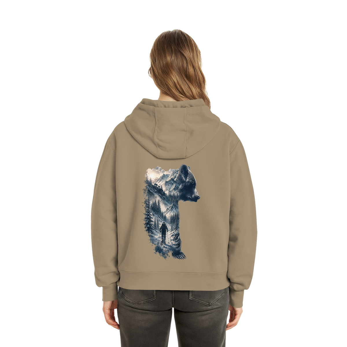 Ice Bär - Fluffy Boxcut Hoodie