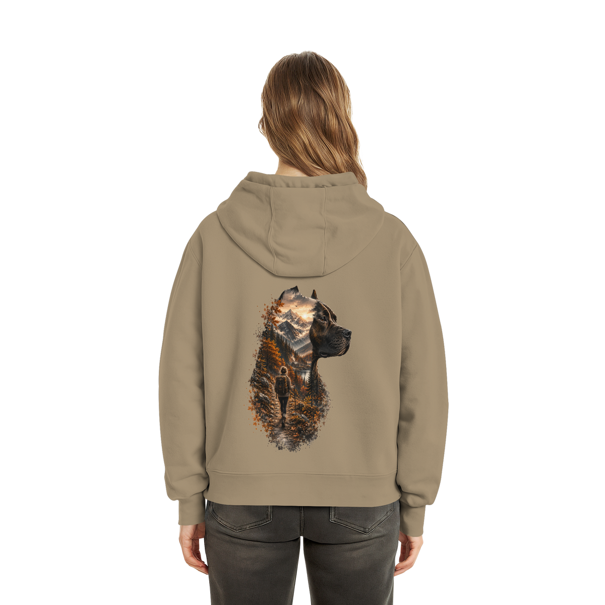 Dog Mountain - Fluffy Boxcut Hoodie