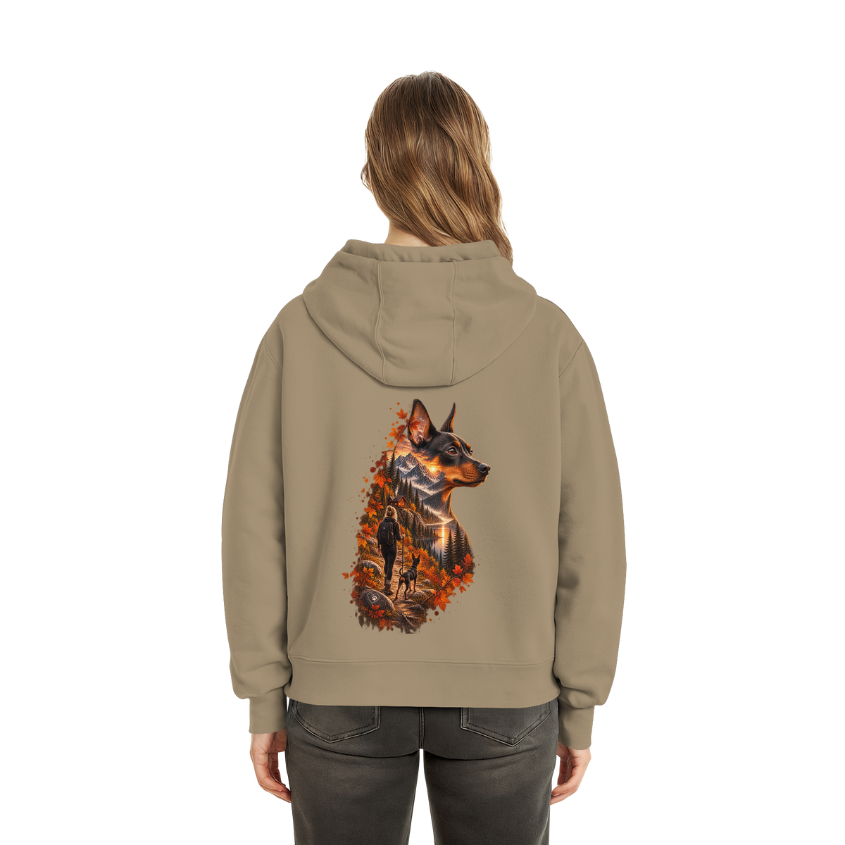 Daisy  - Fluffy Boxcut Hoodie