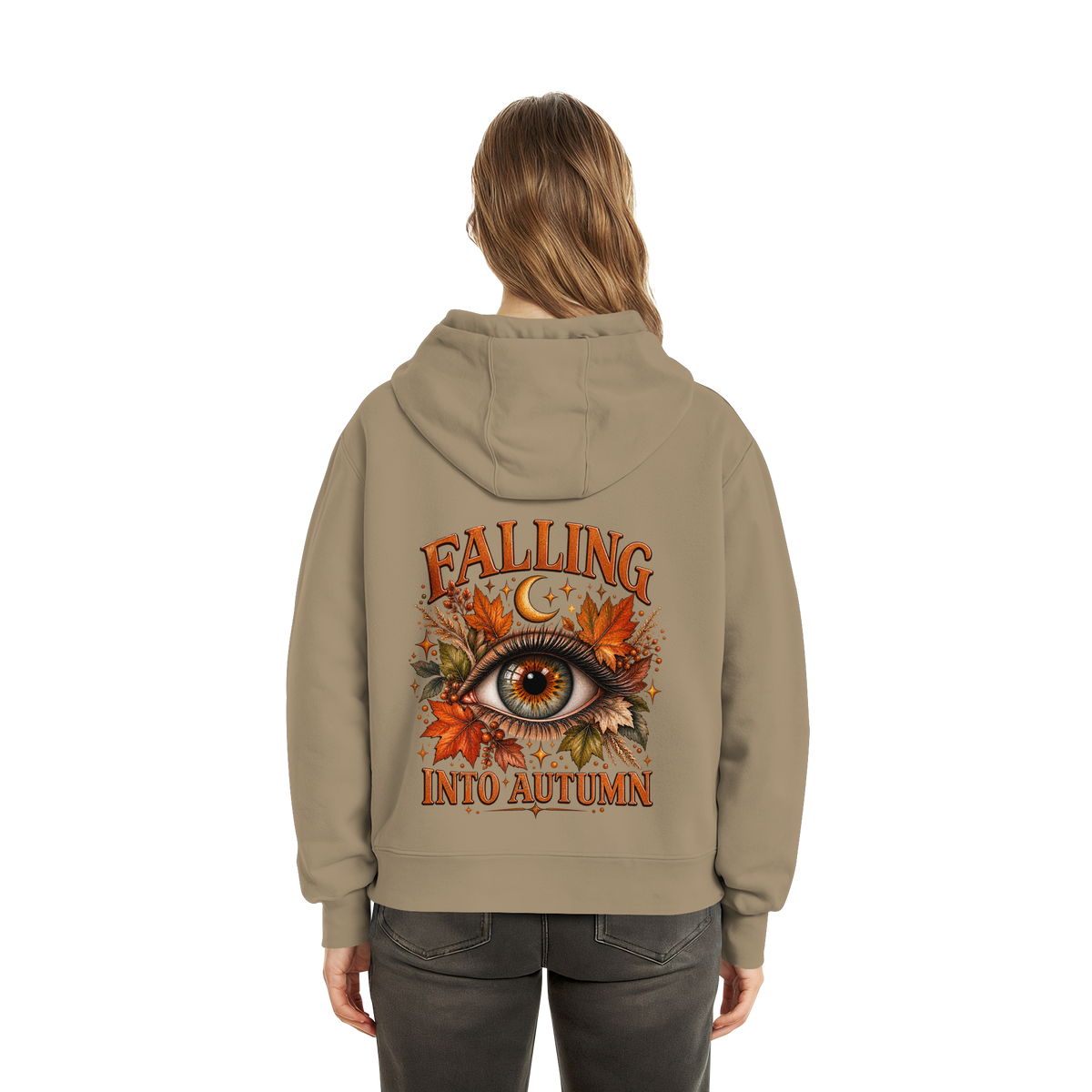 Herbst Auge  - Fluffy Boxcut Hoodie