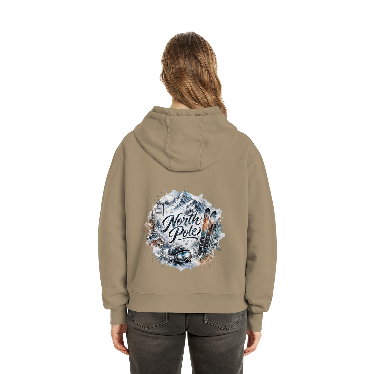 North Pole - Fluffy Boxcut Hoodie