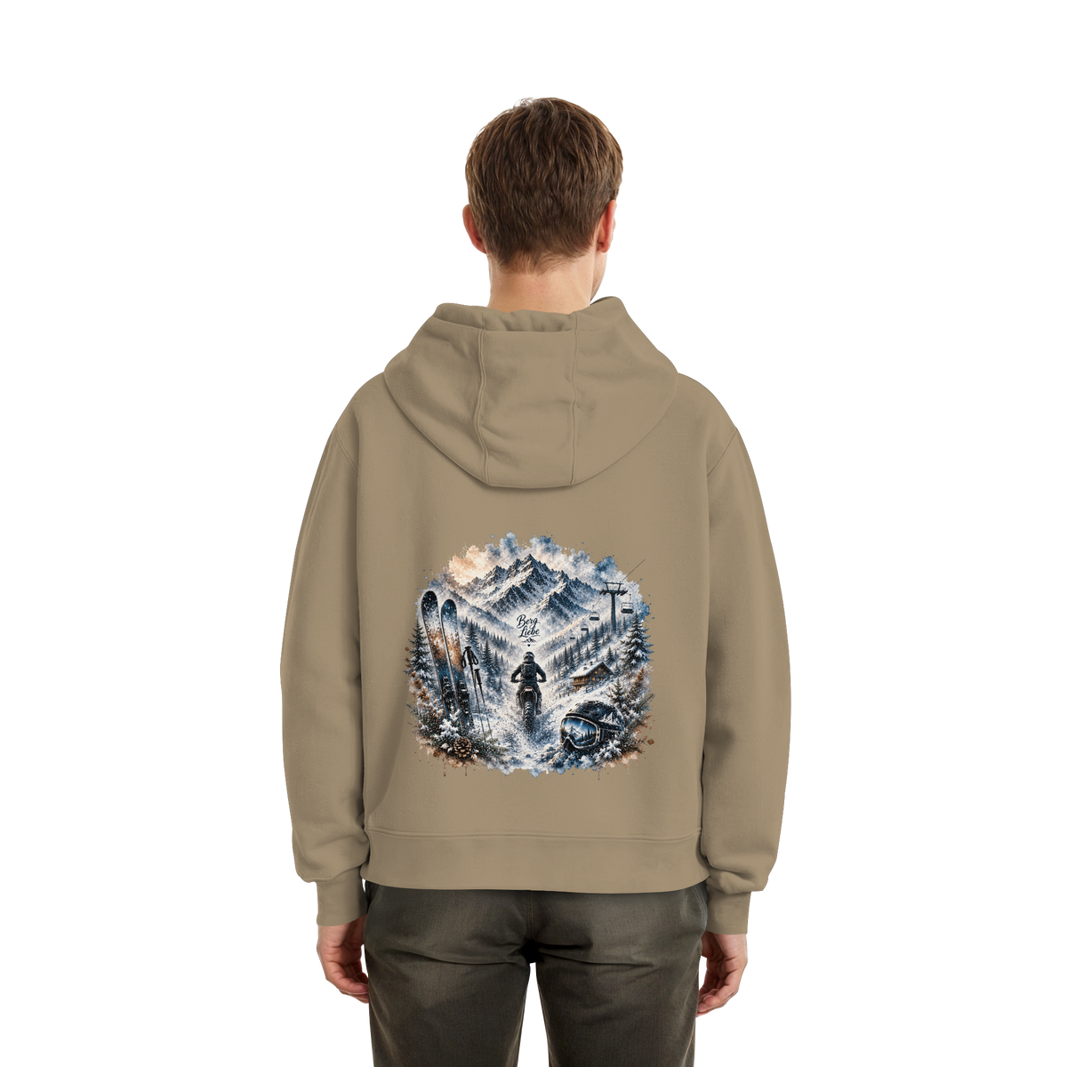 Berg Liebe Mx - Fluffy Boxcut Hoodie