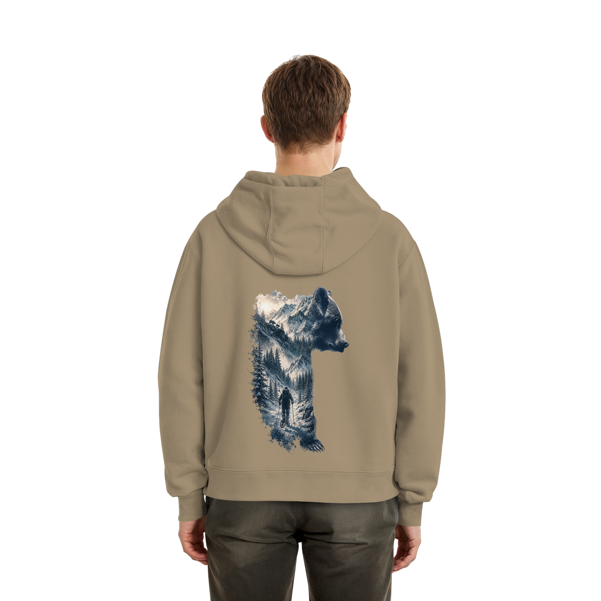 Ice Bär - Fluffy Boxcut Hoodie