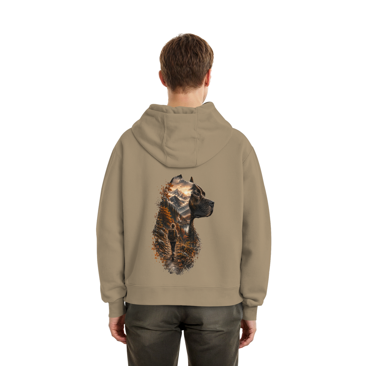 Dog Mountain - Fluffy Boxcut Hoodie