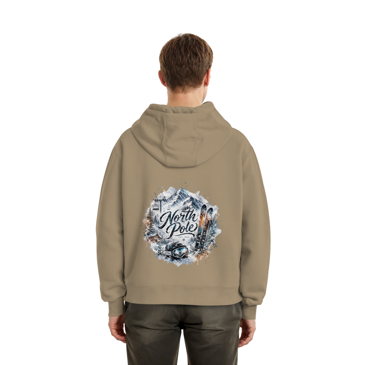 North Pole - Fluffy Boxcut Hoodie