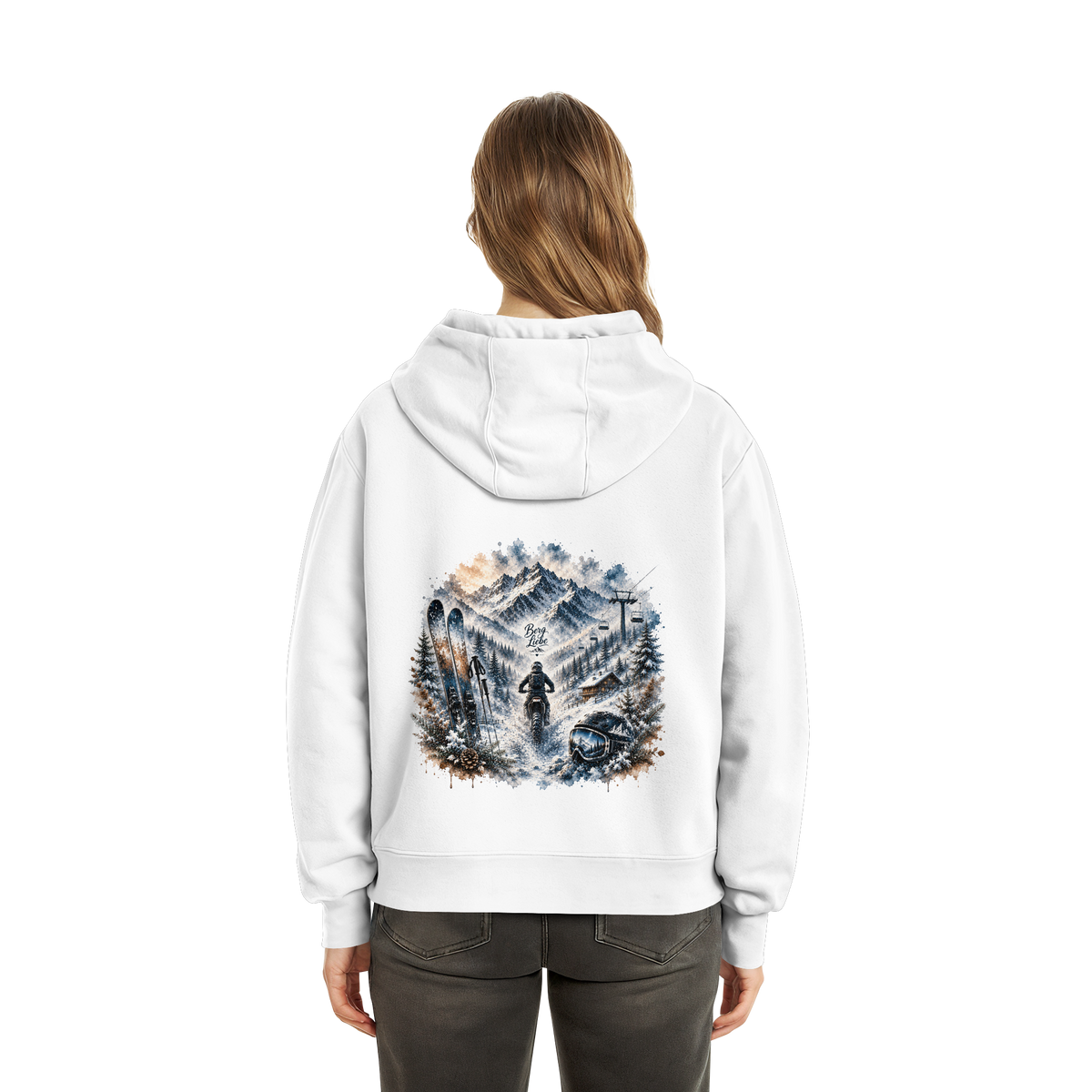 Berg Liebe Mx - Fluffy Boxcut Hoodie
