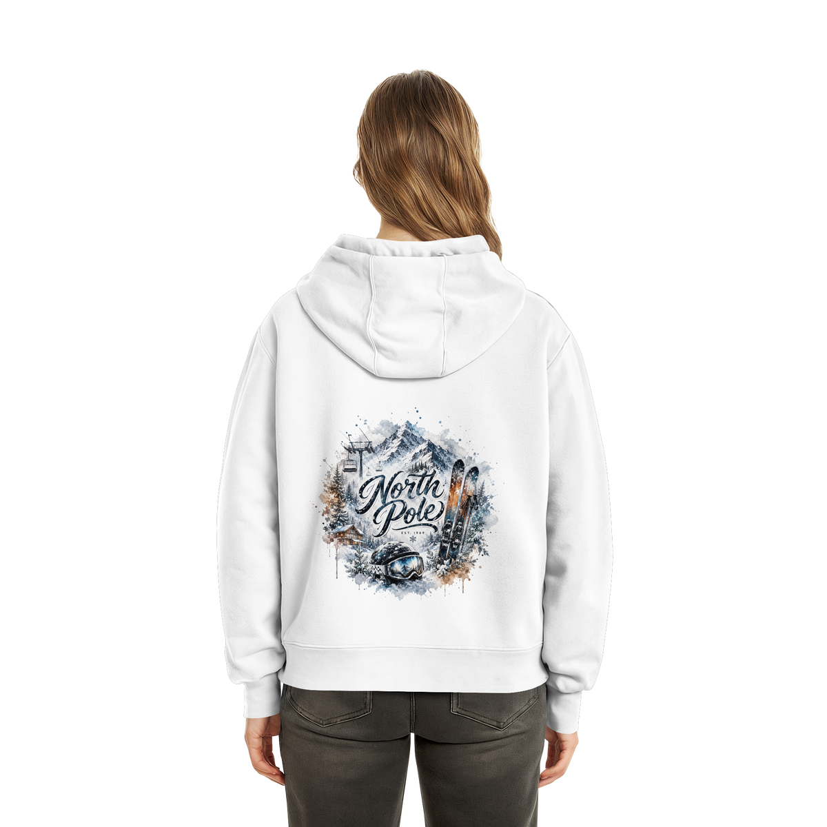 North Pole - Fluffy Boxcut Hoodie