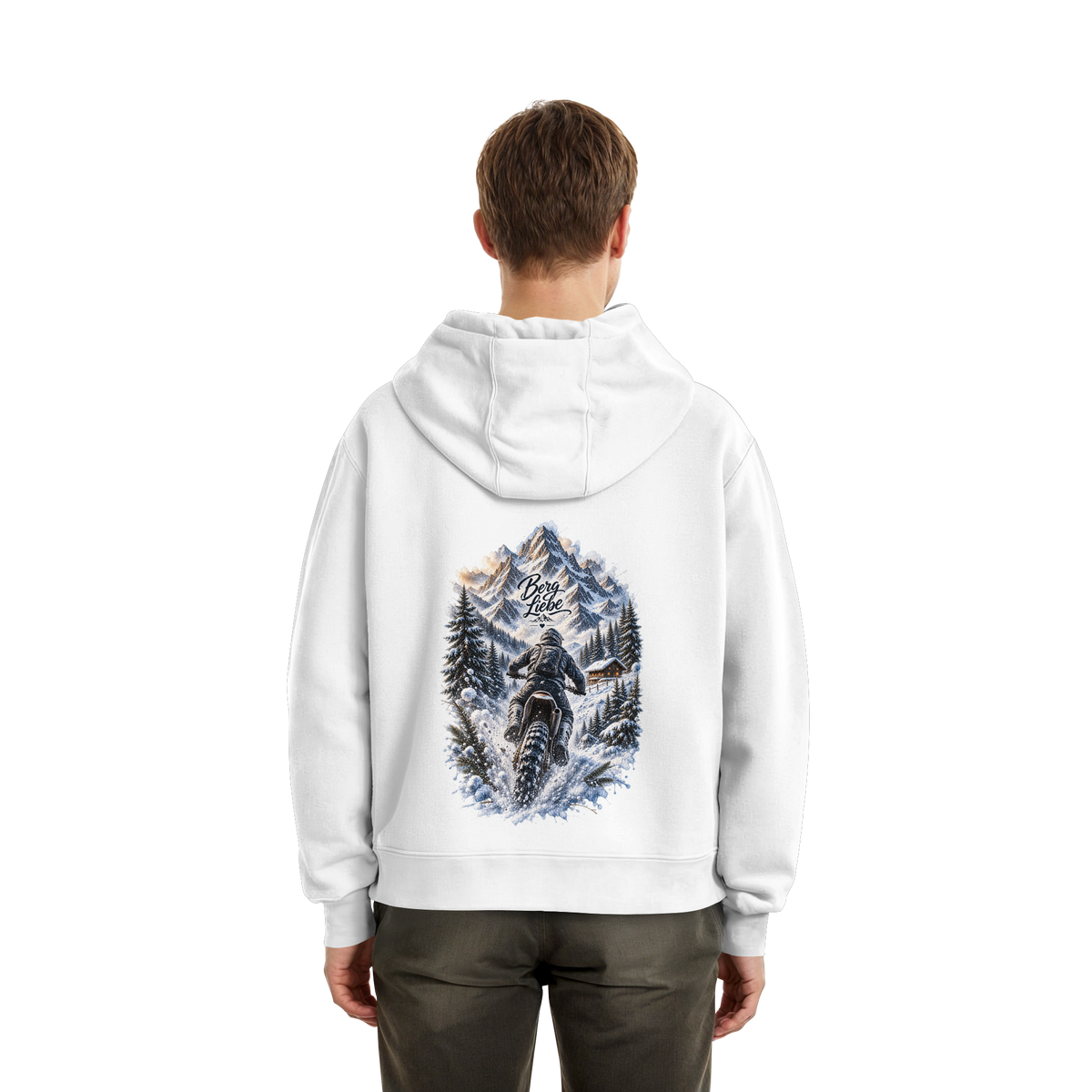 Bergliebe  - Fluffy Boxcut Hoodie