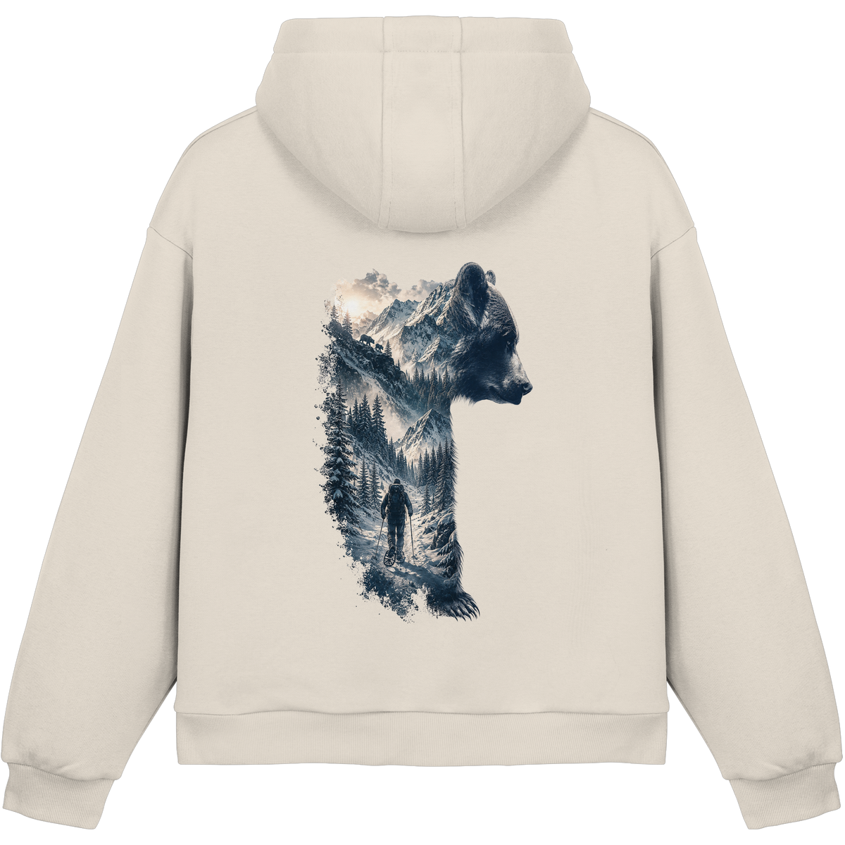 Ice Bär - Fluffy Boxcut Hoodie