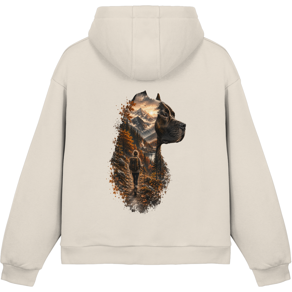Dog Mountain - Fluffy Boxcut Hoodie