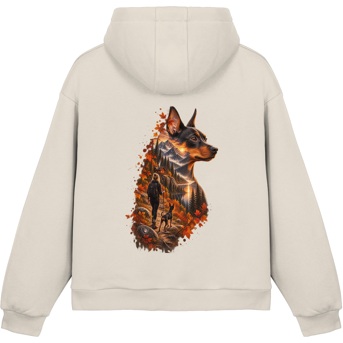 Daisy  - Fluffy Boxcut Hoodie