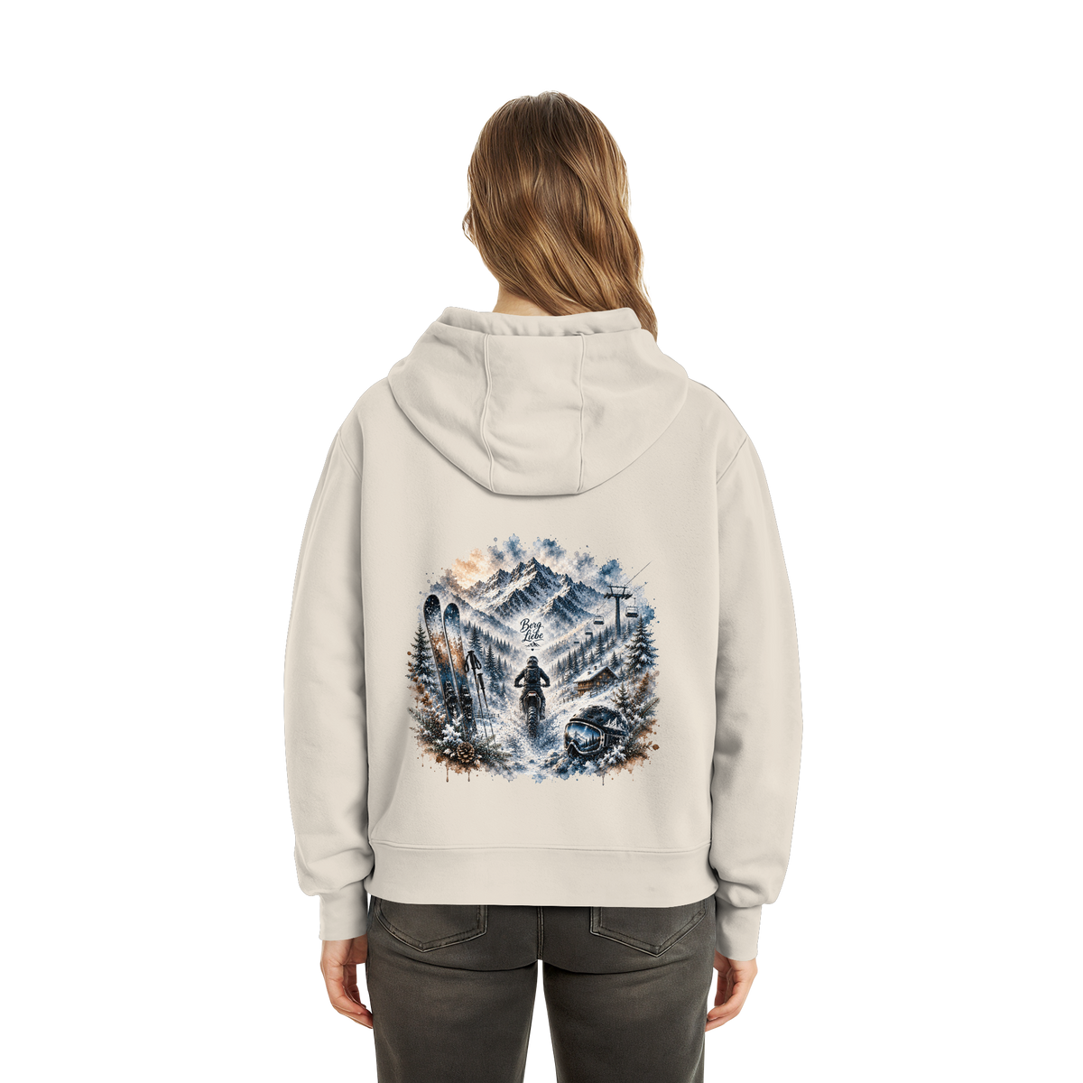 Berg Liebe Mx - Fluffy Boxcut Hoodie