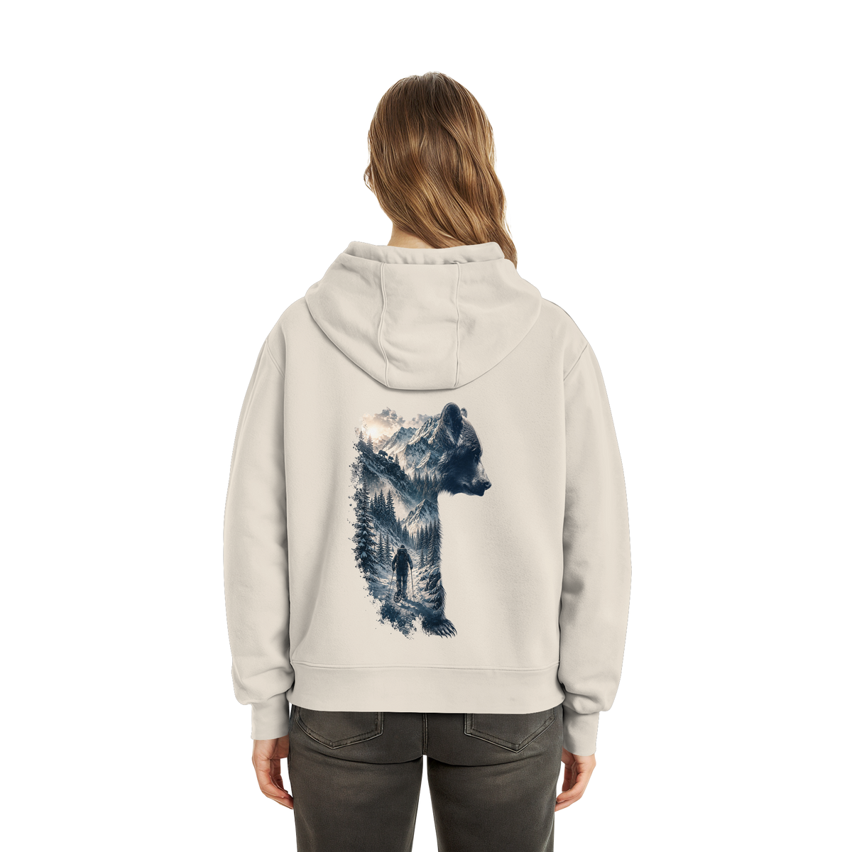 Ice Bär - Fluffy Boxcut Hoodie