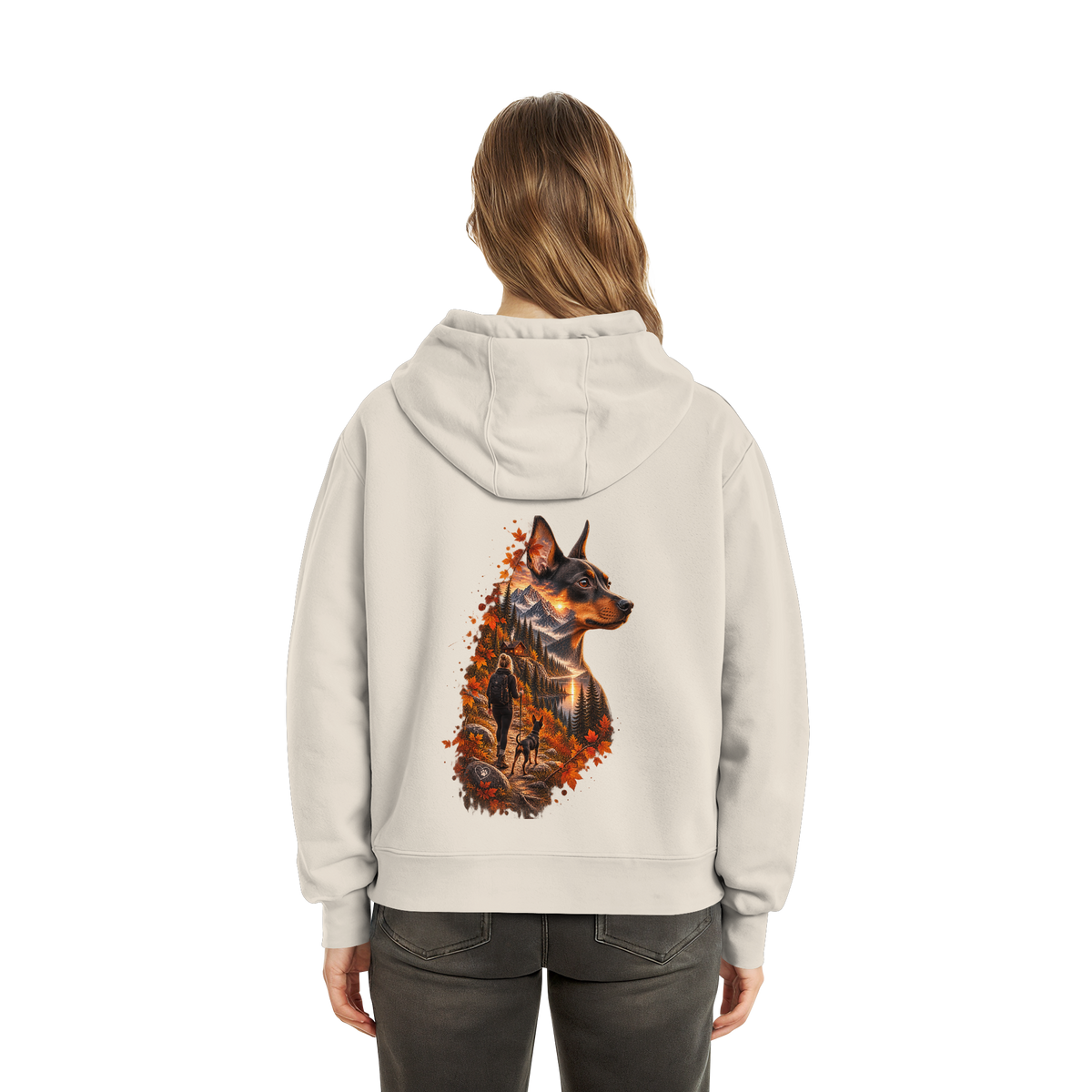 Daisy  - Fluffy Boxcut Hoodie
