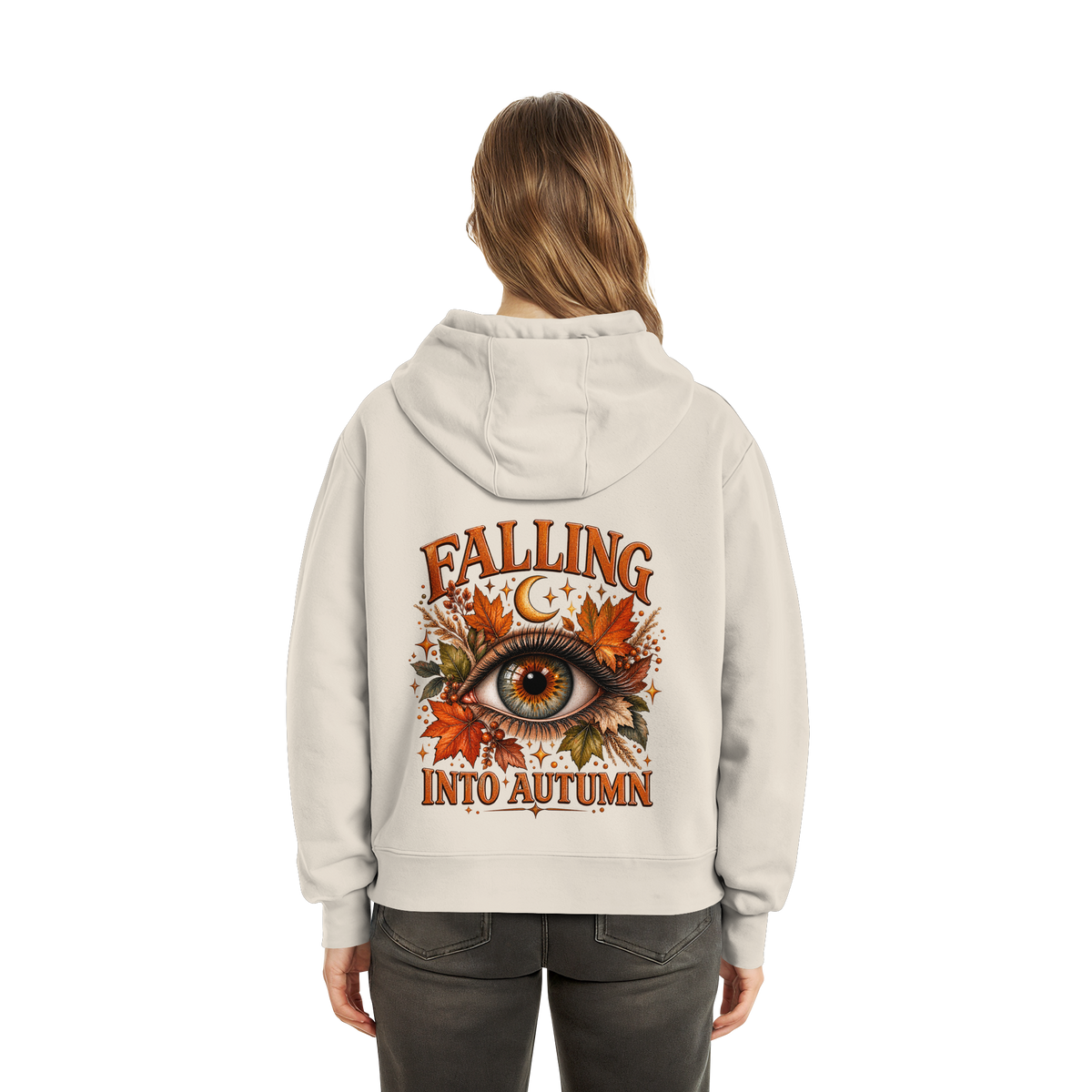 Herbst Auge  - Fluffy Boxcut Hoodie