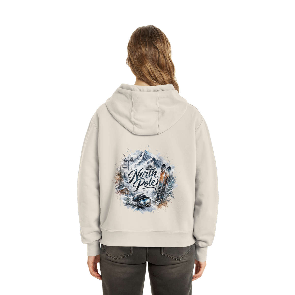North Pole - Fluffy Boxcut Hoodie