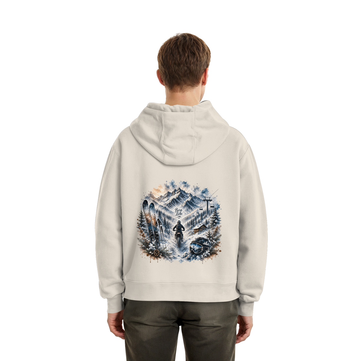 Berg Liebe Mx - Fluffy Boxcut Hoodie