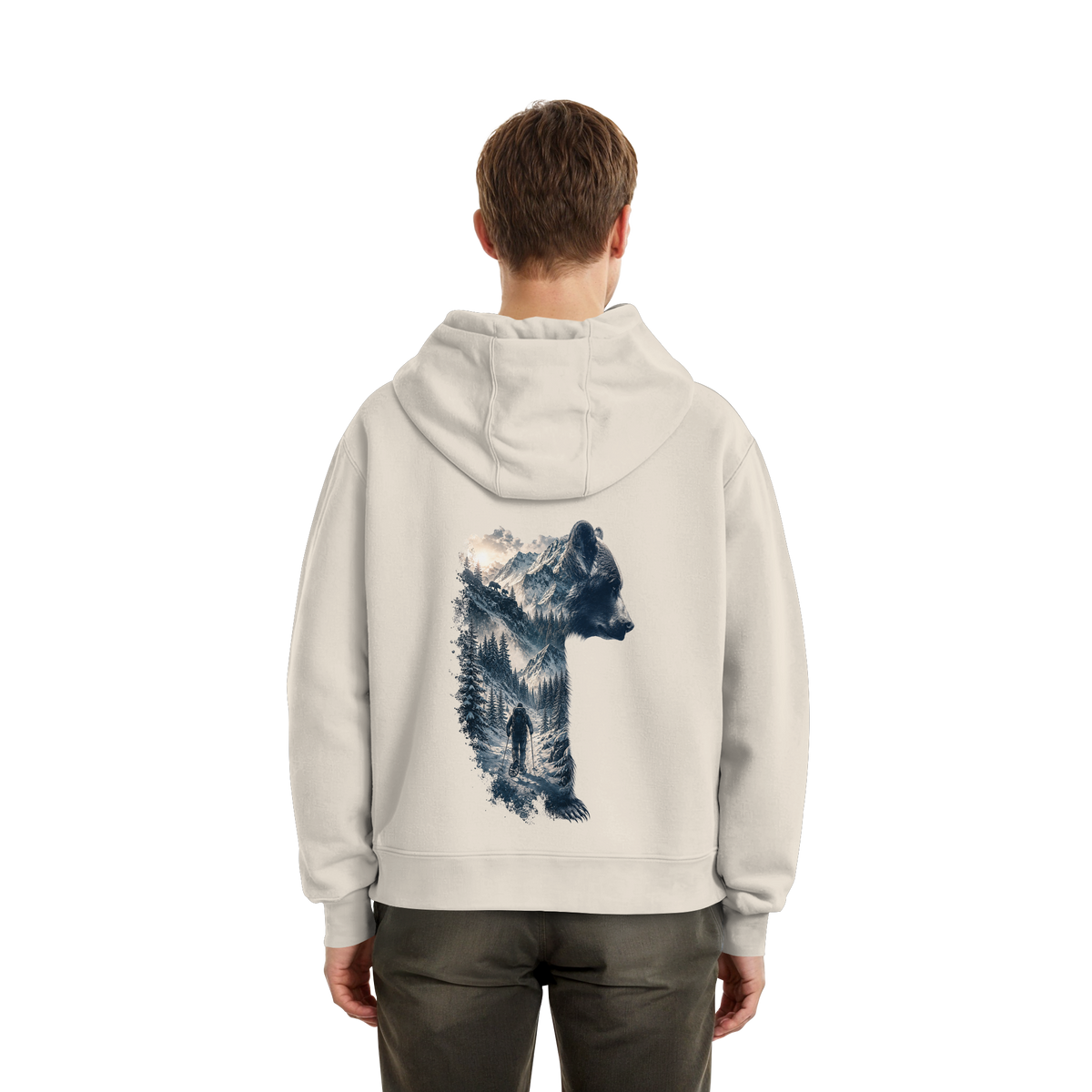 Ice Bär - Fluffy Boxcut Hoodie