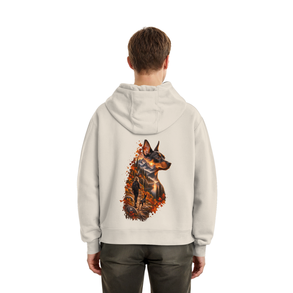 Daisy  - Fluffy Boxcut Hoodie