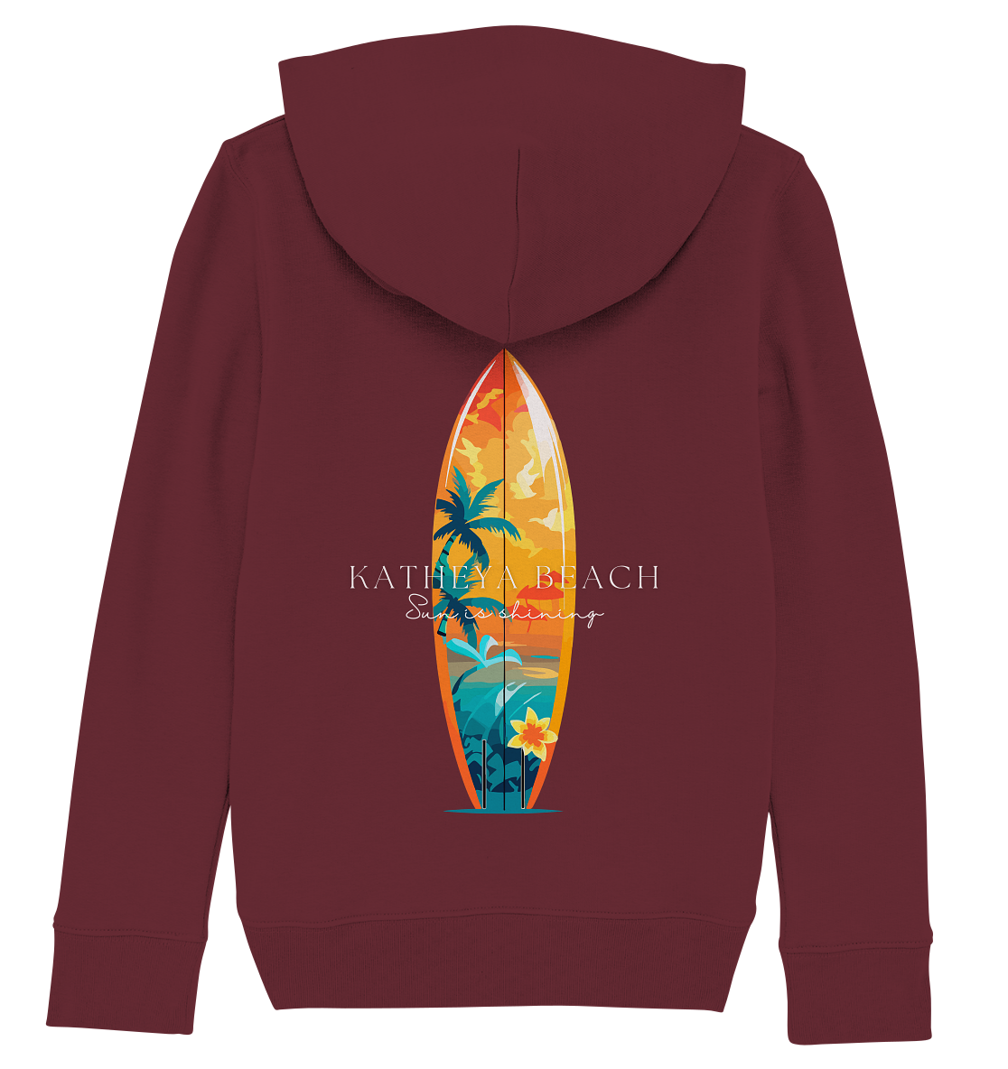KATHEYA - Beach weis  - Kids Organic Hoodie