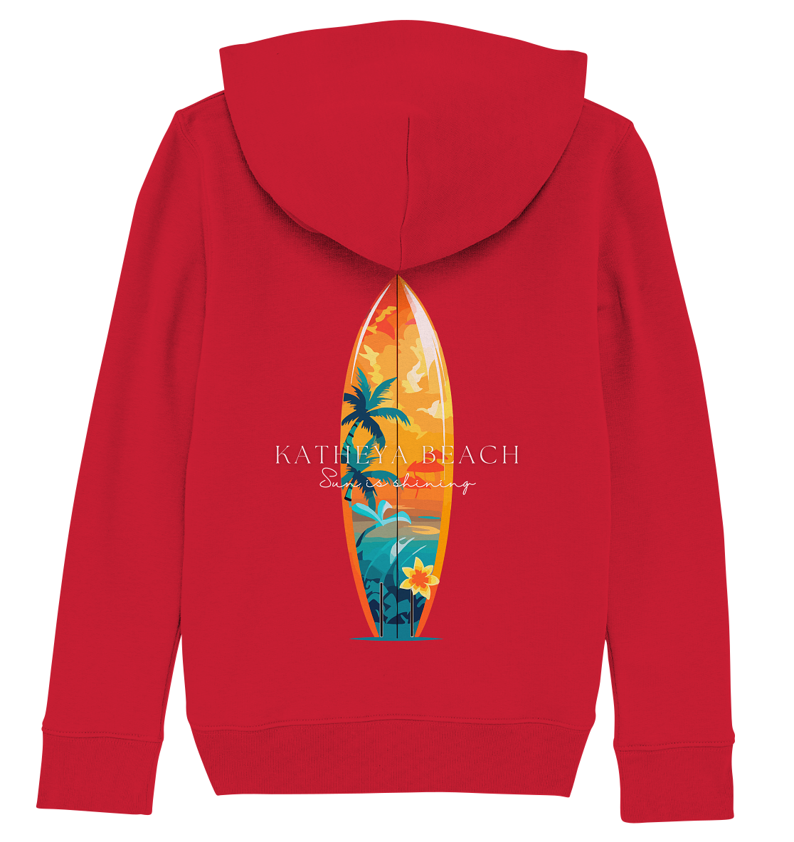 KATHEYA - Beach weis  - Kids Organic Hoodie