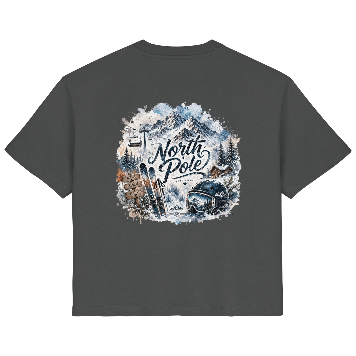 North Pole Ski - Ladies Organic Shirt