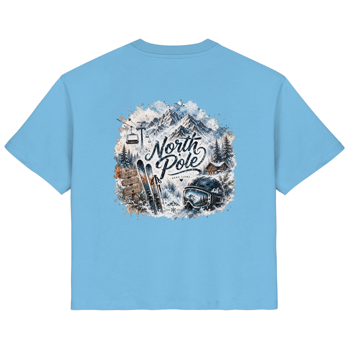 North Pole Ski - Ladies Organic Shirt