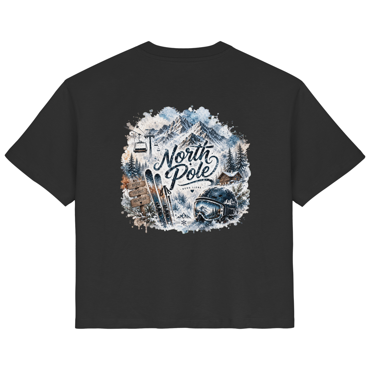 North Pole Ski - Ladies Organic Shirt