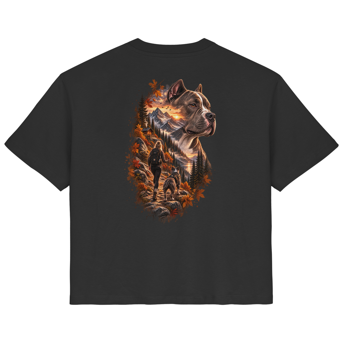 Dog Mountain Gray - Ladies Organic Shirt