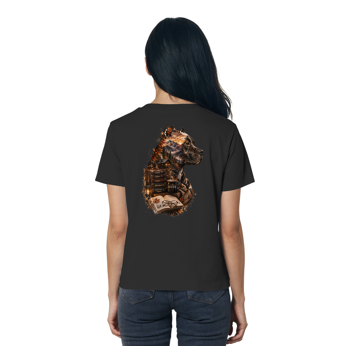 Dog Books - Ladies Organic Shirt