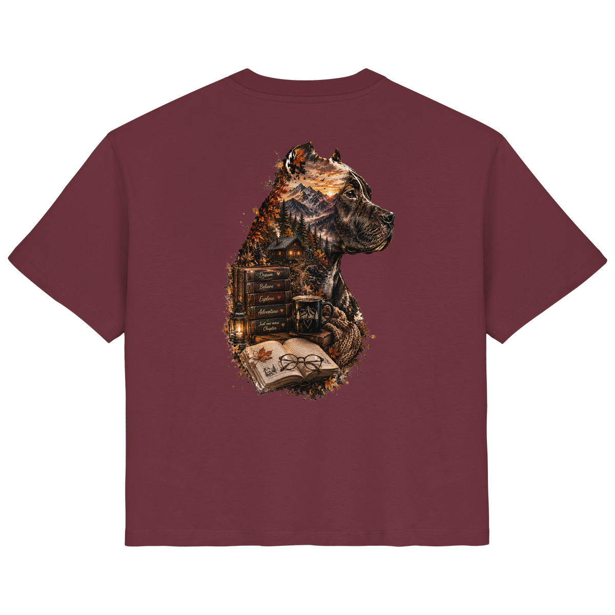 Dog Books - Ladies Organic Shirt