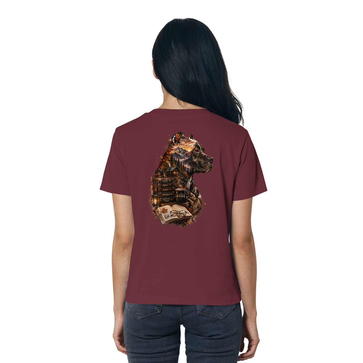 Dog Books - Ladies Organic Shirt